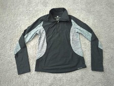 Obermeyer Pullover Youth Girls L Colorblock 1/4 Zip Mid Layer Winter Ski