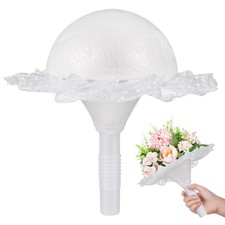 Wedding Bouquet Making Supplies Artificial Flower Holder Hand Flowers for