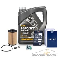 Meyle ÖLfilter +5L 5W-30 MotorÖL FÜR Audi A3 Seat Skoda Vw Golf 6 Touran 2.0 Tdi