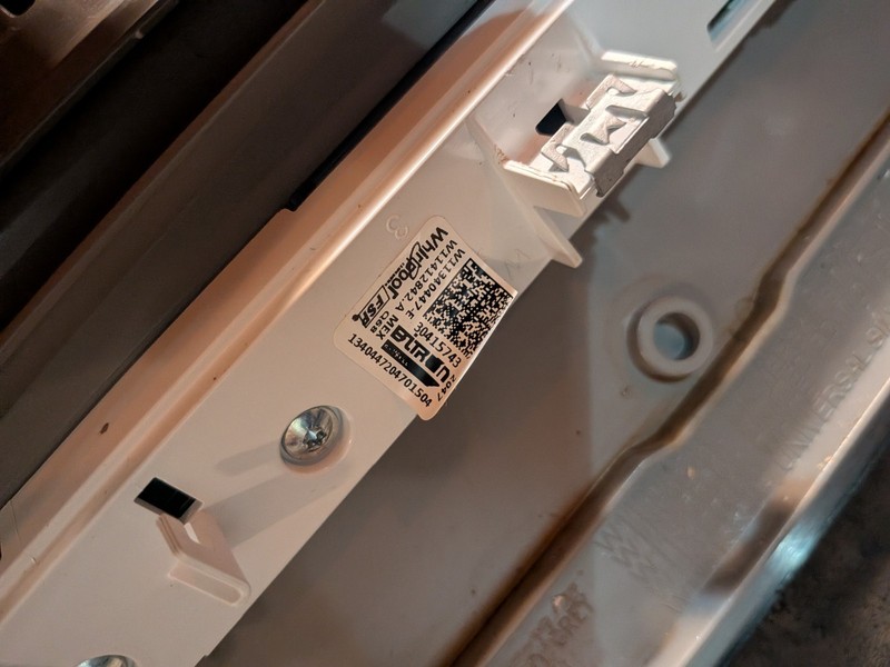Maytag/Whirlpool W11340447-e dishwasher control panel
