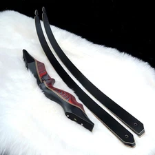 PMZ Archery 60" Takedown Recurve Bow Set Traditional Hunting Bow 20lbs-60lbs