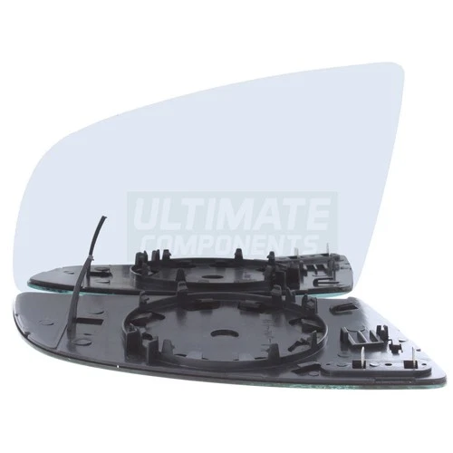 Wing Mirror Glass Audi A3 8P Hatchback 2003-2008 Convex Heated Passenger Side