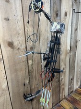 REFLEX HOYT BIGHORN COMPOUND BOW PKG rh 27-30" 60-70# SET UP