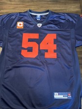 Reebok Chicago Bears Brian Urlacher #54 NFL FOOTBALL Jersey Navy Blue