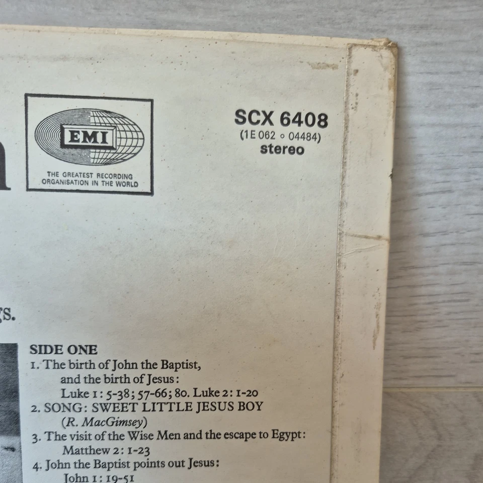 CLIFF RICHARD  About That Man  LP  1970  UK 1st press  Christian  Rare! scx 6408 Foto 3 de 4