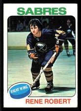 1975-76 Topps Rene Robert #46 - Buffalo Sabres