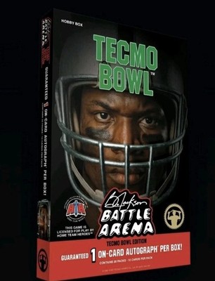 Bo Jackson Battle Arena Tecmo Bowl Edition Hobby Box PREORDER 6/18 Release