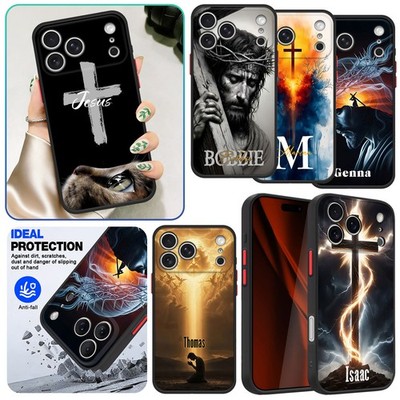Christian Faith Personalised Case For iPhone 17 Pro Samsung S26 S25 Hybrid Cover