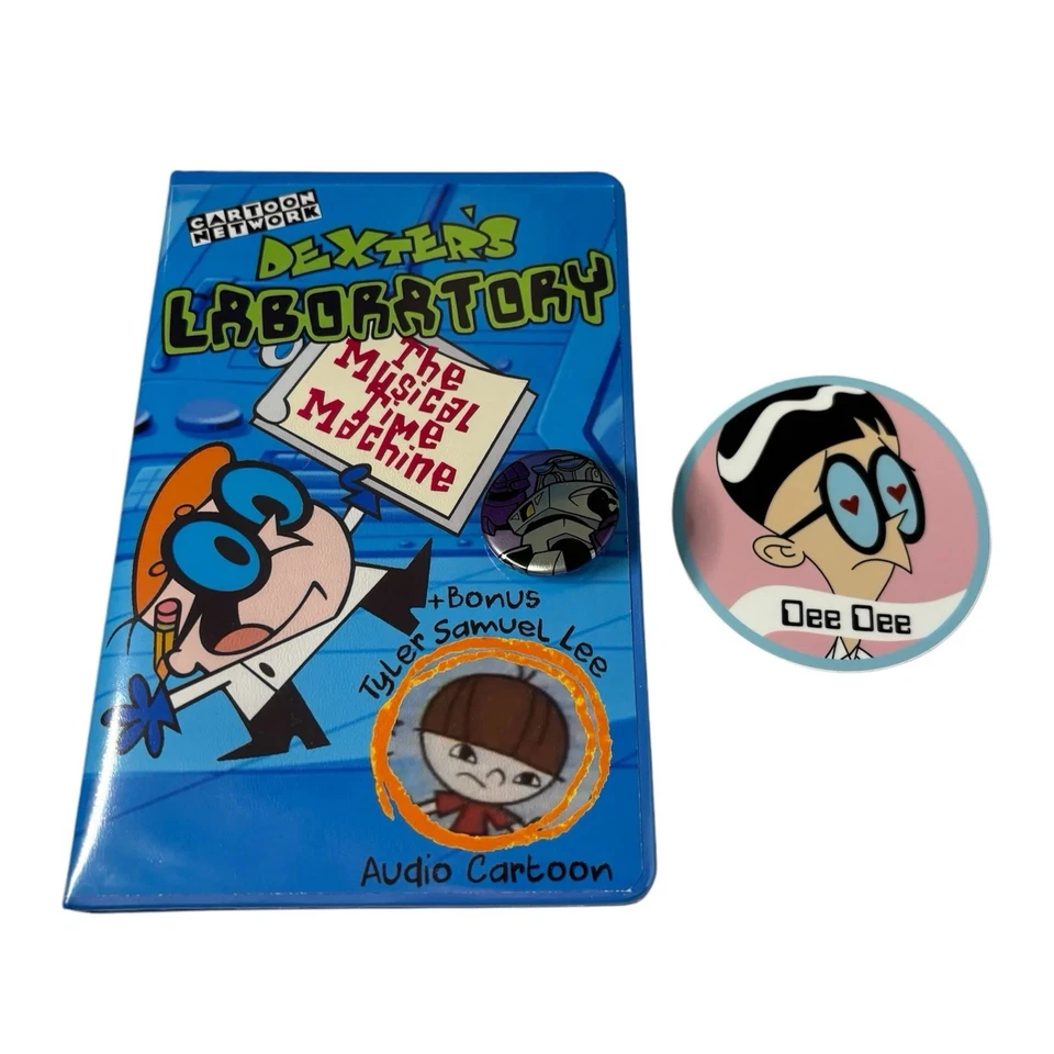 Cartoon Network Dexter's Laboratory Cassette Tape The Musical Time Machine - Image 2 of 4