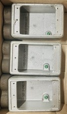 Crouse Hinds FSS2 (Box of 3) 3/4" Condulet 2-Way 15.8 Cubic Inches