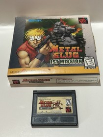 Metal Slug 1st Mission (Neo Geo Pocket Color, 1999) CIB Registration SNK US NGPC