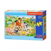 Puzzle 120 ElementóW. On The Farm - Castorland