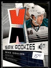 2008-09 SPx Mike Iggulden Rookie 0664/1299 New York Islanders #141