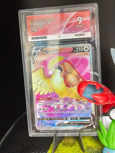 Pidgeot V 188/196 ACE graded card
