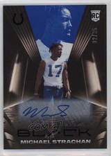 2021 Panini Black Rookies Sapphire 2/35 Mike Strachan Michael #191 Auto 0c57