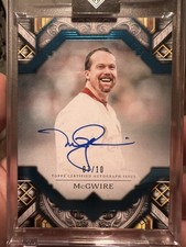 2025 Topps Transcendent Mark McGwire Auto 7/10