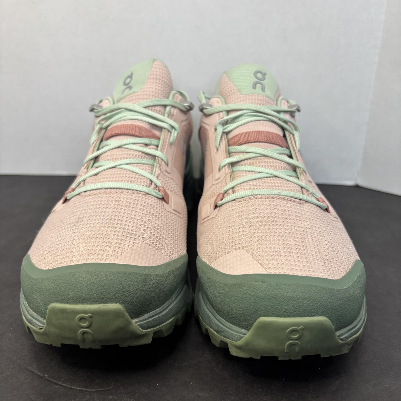 On CloudTec Shoes Womens Size 10.5 Pink Green Waterproof Trail Hiking Sneakers