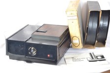 GAF 2680 35mm Desktop Slide Projector Vintage w/ Power Cord TESTED WORKING