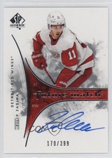 2019 SP Authentic 2009-10 Retro Future Watch /399 Filip Zadina #RFWA-FZ Auto s3g