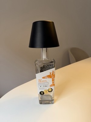 Sompex Anthrazit Akku-Flaschenleuchte, Weiß, Top 72520