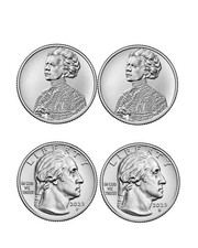 2x 2023 USA Jovita Idar American Women Quarter Dollar $1/4 BUNC P&D Mint coins