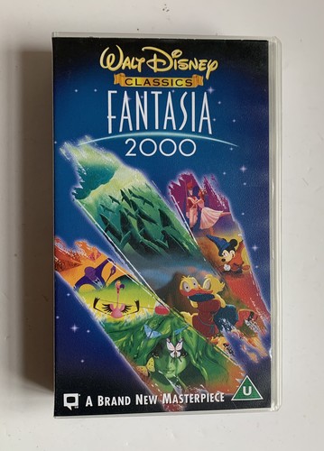 Fantasia 2000 VHS Tape The Classics Walt Disney - Picture 1 of 5
