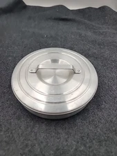 Vintage  Aluminum Picnic Pack 5 Tier Stacking Cookware/picnic Set