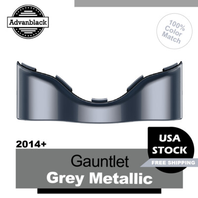 Batwing Fairing Skirt Gauntlet Gray Metallic For 14+ Harley Street Electra Glide