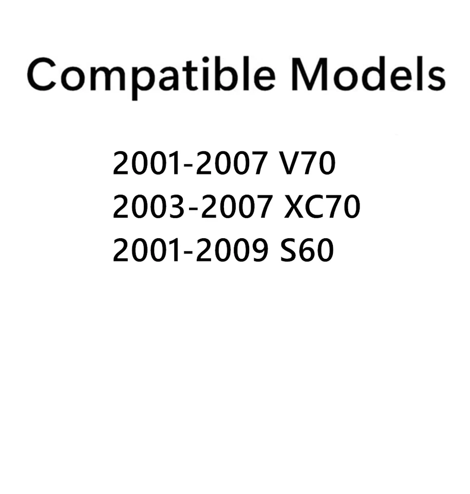 Ajuste 01-09 Volvo S60 01-07 XC70 V70 pasajero lado derecho puerta delantera ventana vidrio Foto 2 de 4