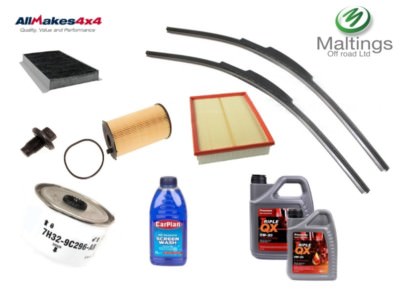 2.7 TDV6 SERVICE KIT WITH OIL 2.7 TDV6 FILTER KIT FITS RANGE ROVER ...