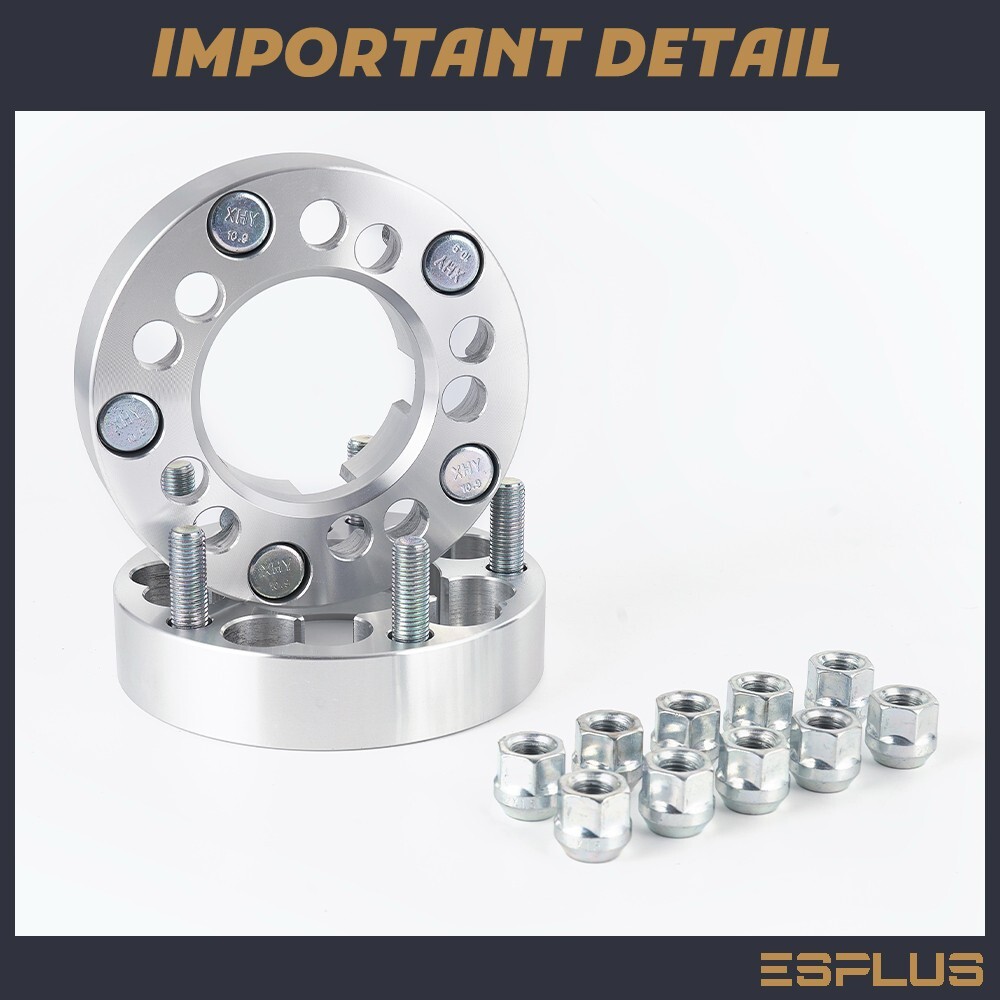 4x 1.25" Bentley 5x112 Hub to 5x4.75" Adapter Fit 03-24Continental/FlyingSpur