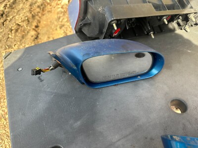 95-99 ECLIPSE TALON 2G DSM OEM RH BLUE POWER DOOR MIRROR - PASSENGER SIDE