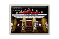 Blechschild StäDte Berlin Deutschland Babylon Kino 40X30 Cm