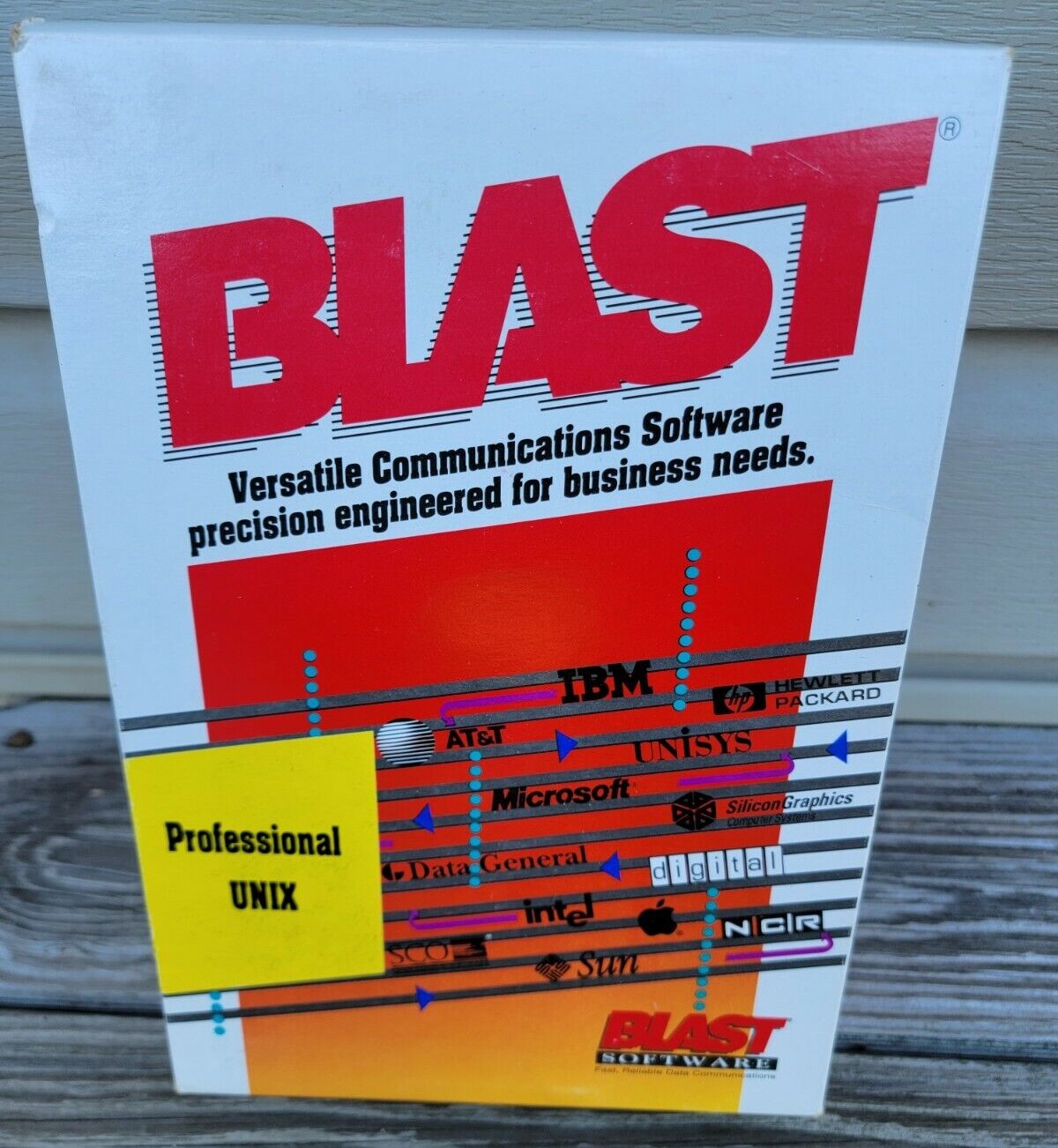 Vtg Blast Versatile Communications Software Professional UNIX 3/486 UNX/XEN 10.7