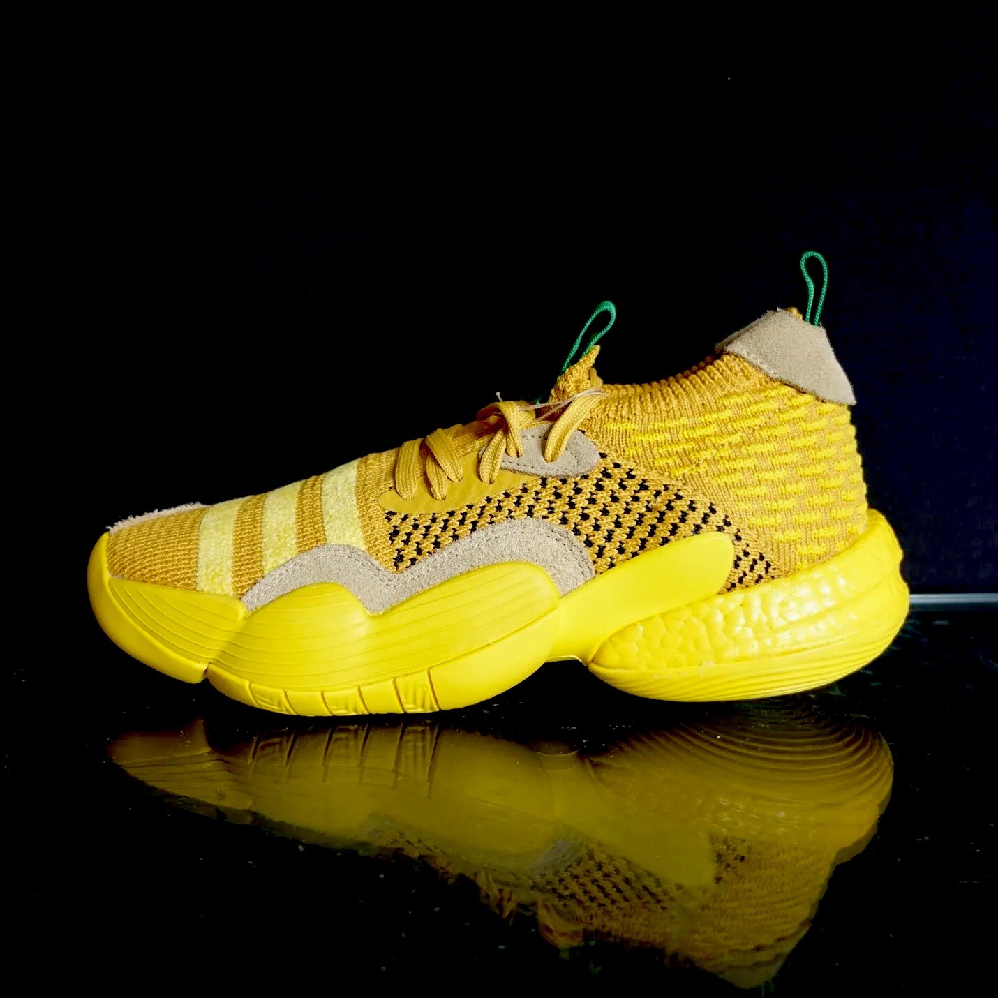 Adidas Trey Young 2 Мужские кроссовки 7,5 размера, баскетбольная обувь, желтые кроссовки #НОВИНКА