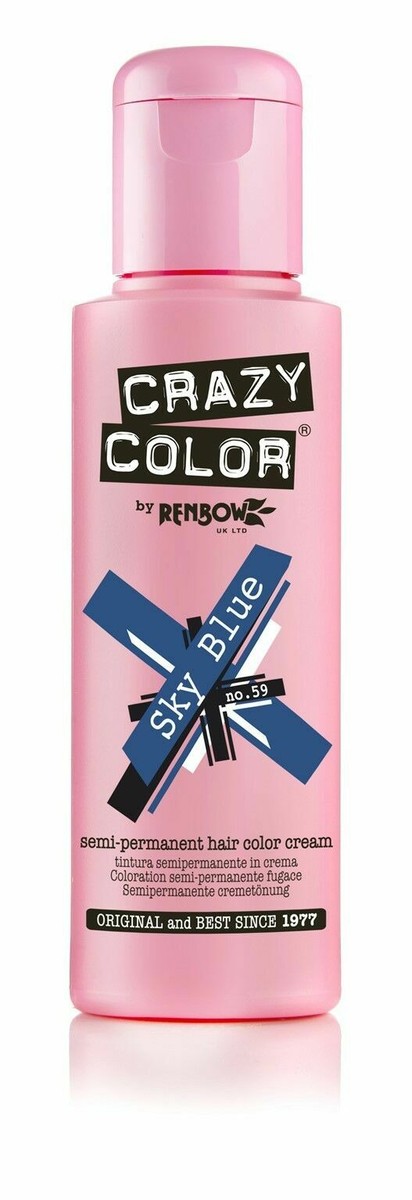 2 X Crazy Colour Semi Permanent Hair Dye 100ml All Colours | eBay
