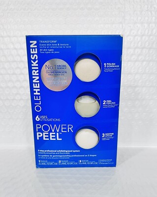 Ole Henriksen Transform Power Peel  Facial System (6pack) 54 ml NOS Face Skin