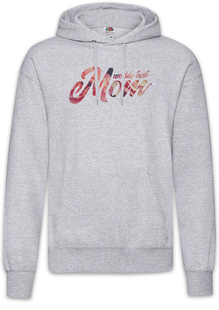 World's Best Mom Hoodie Pullover Best Mother Birthday Gift