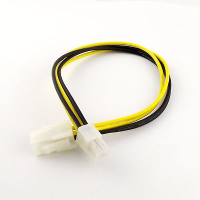 10 x 4Pin P4 ATX 12v Male to Female Extension CPU Motherboard Power Supply Cable