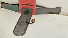 SHOE BUTTON  GOLDTONE , FLORAL ENDS