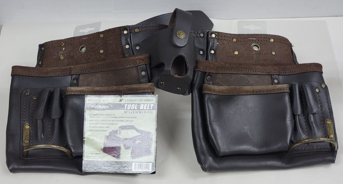12 Pocket Oil Tanned Tool Belt 12 Pocket Oil Tanned Tool Belt