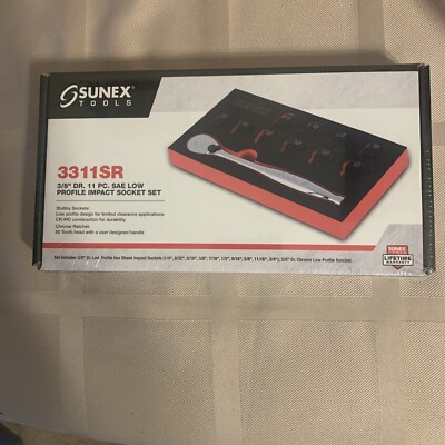 Sunex Tool 3311Sr 11 Pc. Sae 3/8