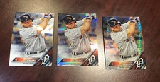 2016 MIGUEL CABRERA Topps Chrome Lot (3) Base, Refractor, Prism Refractor Tigers