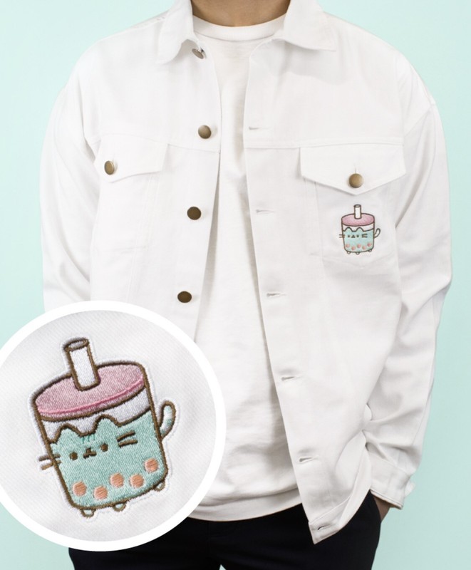Pusheen Box Spring 2023 Denim Jacket Size M