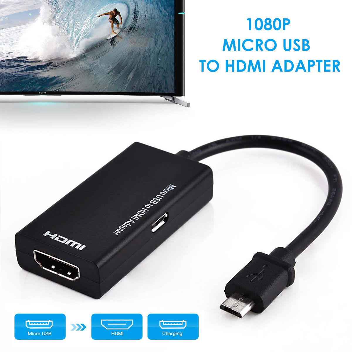 Hdmi Adapter Samsung A10s Compatible Con Mhl Cable Hdmi Samsung