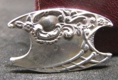 Seltener massiver Sterlingsilber Levi und Salaman Seidenfadenwickler Nähen B'ham 1901