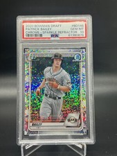 2020 Bowman Draft Patrick Bailey Chrome Sparkle Refractor PSA 10 #BD146 Giants