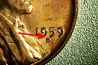1959-D/D UNC LINCOLN MEMORIAL CENT - WRPM -008 (N/E) - FREE SHIPPING! — photo 3
