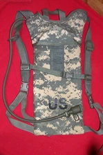 Hydramax Water Hydration System Pack Drink Bag US Army Camo Hiking Back Canteen