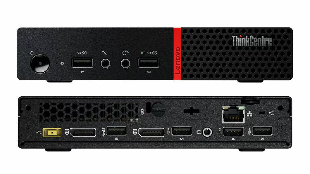 Lenovo ThinkCentre M715q Tiny AMD Ryzen5 2400GE 3.2GHz 8GB 256GB M.2 SSD  Win10p